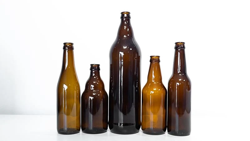 330ml Víno Pivní Sodovka Skleněná láhev Otvírák na dřevo Recyklovaná pivní láhev Skleněná
